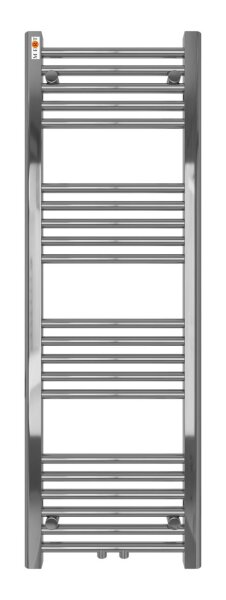 MERT Badheizkörper Chrom gerade, 400*1200 mm, Mittelanschluss
