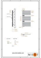 MERT Design Badheizkörper ASK, Tiefschwarz RAL 9005 matt Struktur, 400*800 mm