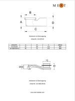 MERT "Flacho-360S" Winkel Rohr mit...